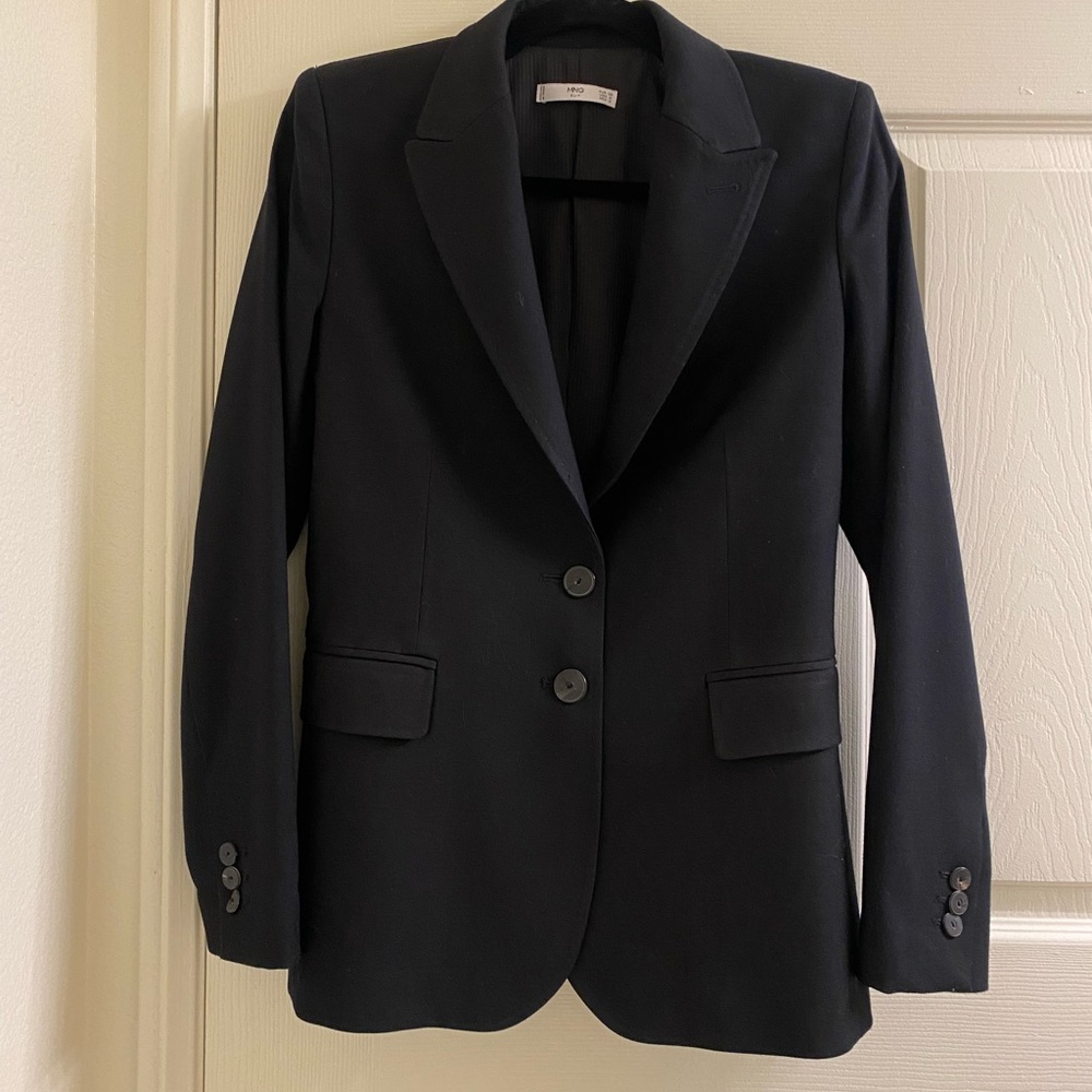 Mango Black Blazer